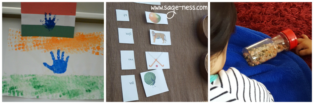 Montessori Inspired India Independence Day activities for Toddlers