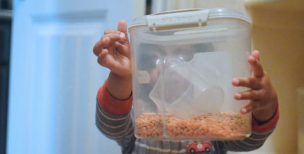 Montessori Inspired Kitchen Pantry - Indian Cooking with Kids